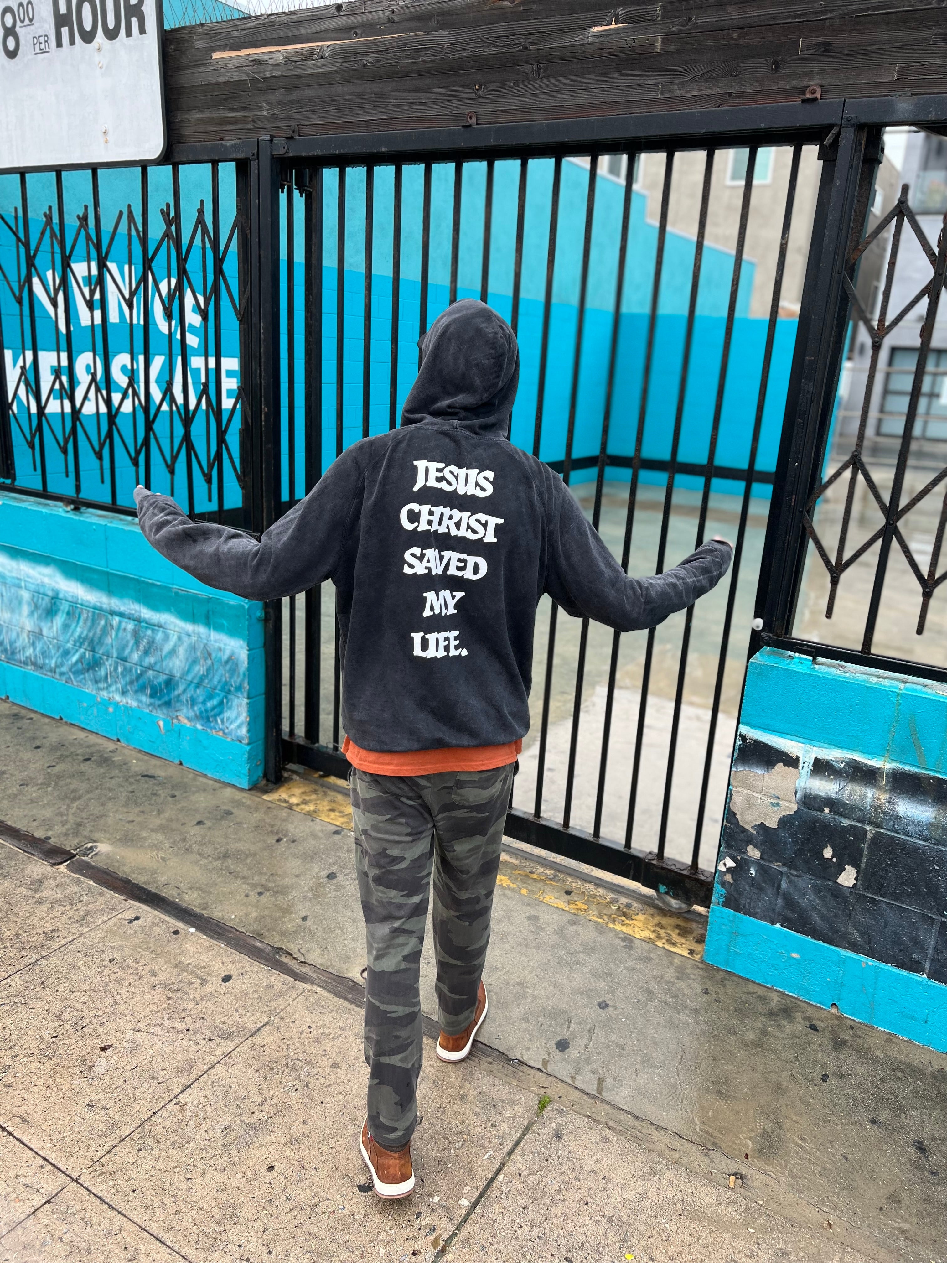 OG "JESUS CHRIST SAVED MY LIFE" HEAVYWEIGHT HOODIE