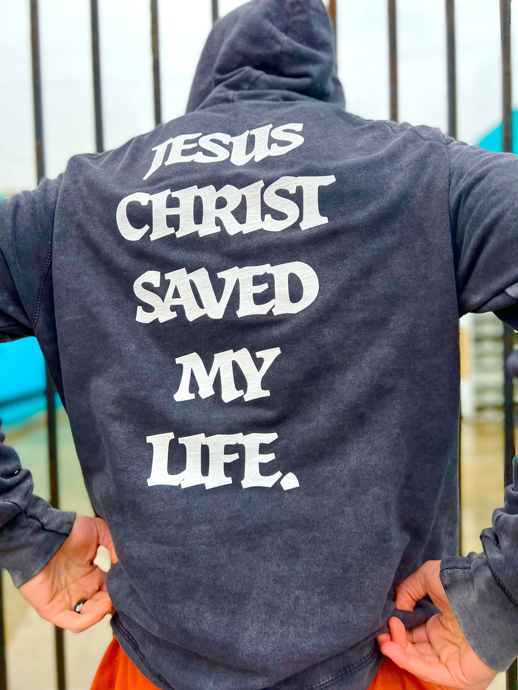 OG "JESUS CHRIST SAVED MY LIFE" HEAVYWEIGHT HOODIE