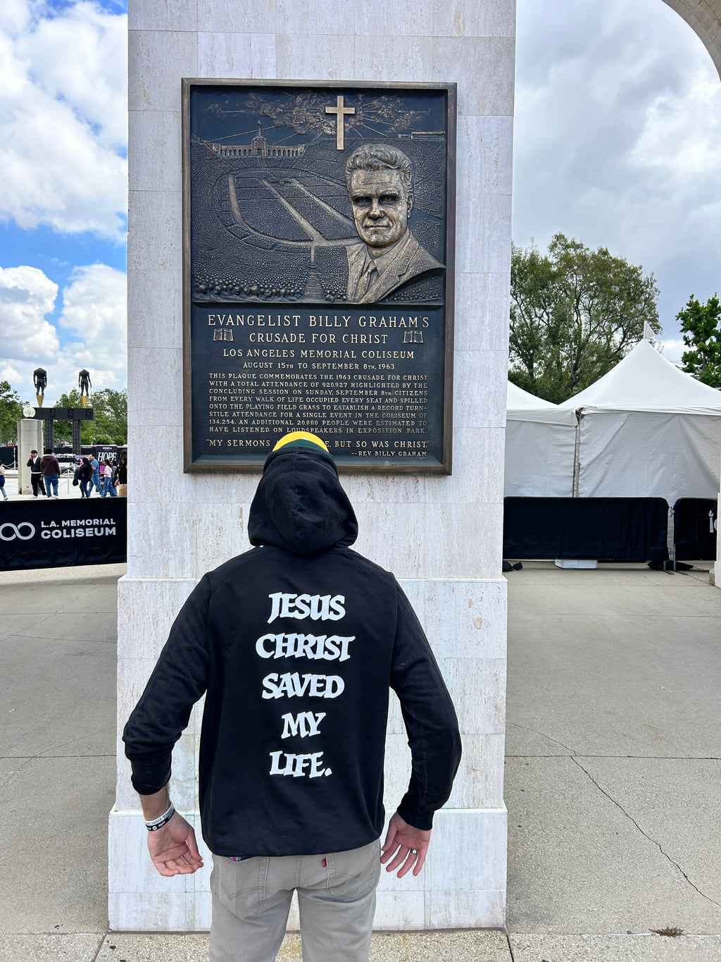 OG "JESUS CHRIST SAVED MY LIFE" HEAVYWEIGHT HOODIE