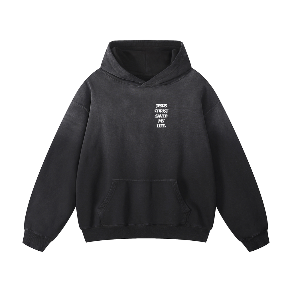 OG "JESUS CHRIST SAVED MY LIFE" HEAVYWEIGHT HOODIE